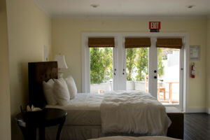 A private bedroom at Cliffside Malibu’s Drug and Alcohol Treatment Center