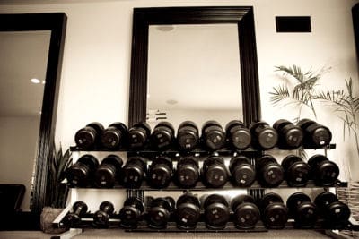 Personal Fitness & Yoga offered daily at Cliffside Malibu