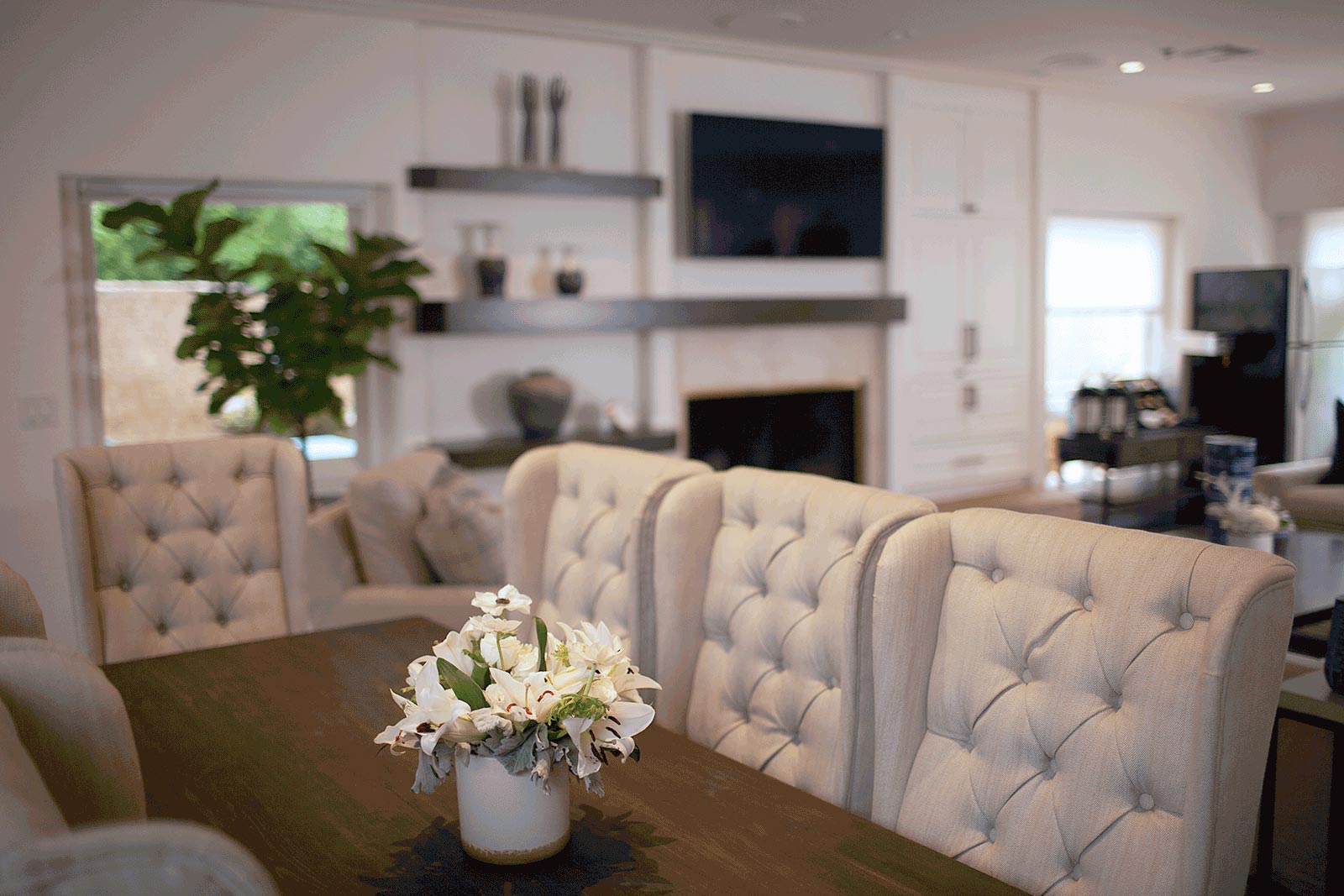 Cliffside Malibu Dining & Living Room
